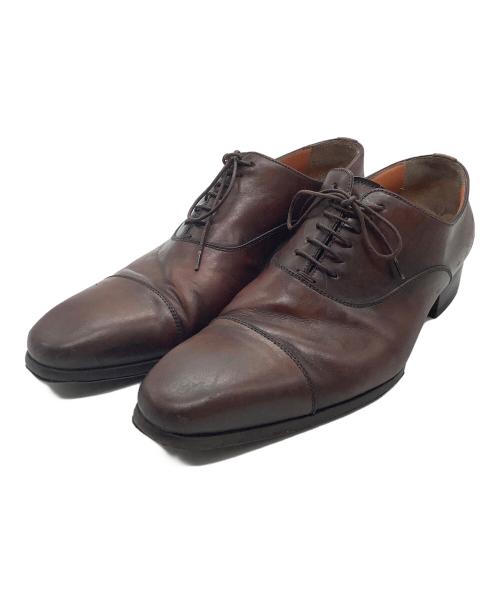 Santoni（サントーニ）Santoni (サントーニ) レザーシューズ ブラウン サイズ:5 1/2の古着・服飾アイテム