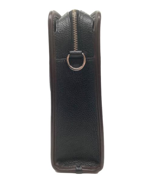 COACH（コーチ）COACH (コーチ) ビジネスバッグ ブラウン×ブラックの古着・服飾アイテム