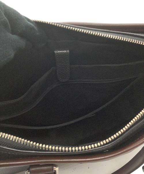 COACH（コーチ）COACH (コーチ) ビジネスバッグ ブラウン×ブラックの古着・服飾アイテム