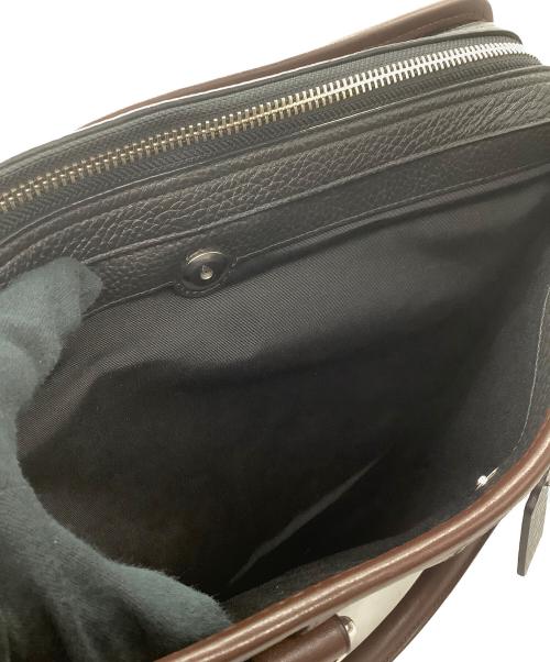 COACH（コーチ）COACH (コーチ) ビジネスバッグ ブラウン×ブラックの古着・服飾アイテム