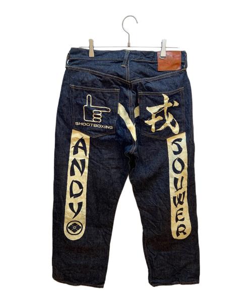 EVISU（エヴィス）EVISU (エビス) デニムパンツ インディゴ サイズ:W34の古着・服飾アイテム