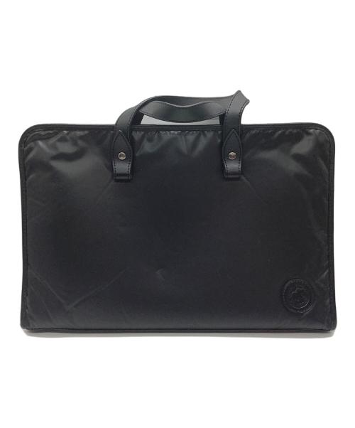HUNTING WORLD（ハンティングワールド）HUNTING WORLD (ハンティングワールド) ブリーフケース ブラックの古着・服飾アイテム
