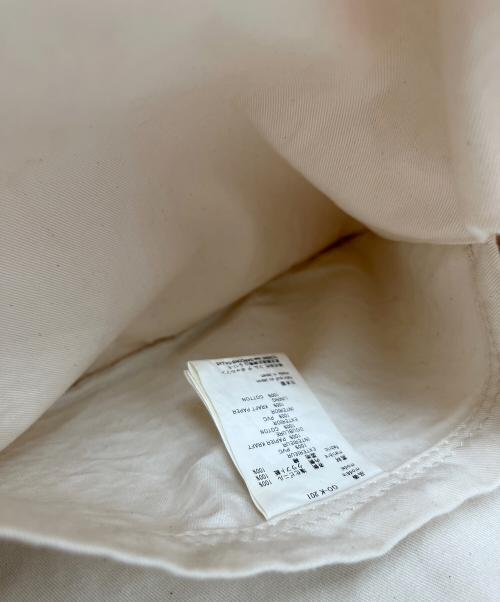 COMME des GARCONS（コムデギャルソン）COMME des GARCONS (コムデギャルソン) ビニールトートバッグ ベージュの古着・服飾アイテム