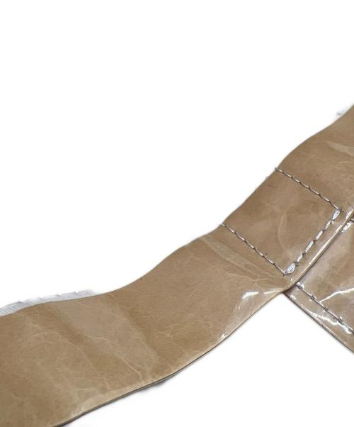 COMME des GARCONS（コムデギャルソン）COMME des GARCONS (コムデギャルソン) ビニールトートバッグ ベージュの古着・服飾アイテム