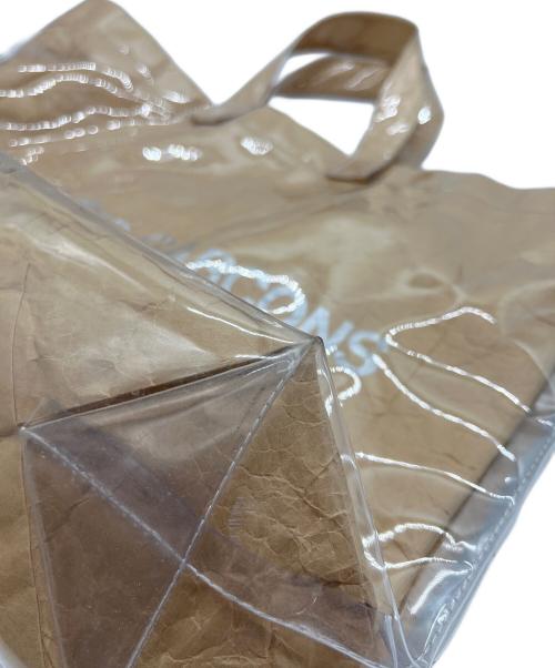 COMME des GARCONS（コムデギャルソン）COMME des GARCONS (コムデギャルソン) ビニールトートバッグ ベージュの古着・服飾アイテム