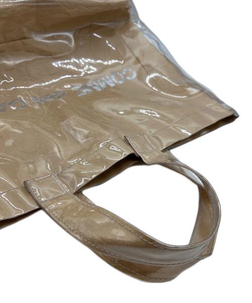 COMME des GARCONS（コムデギャルソン）COMME des GARCONS (コムデギャルソン) ビニールトートバッグ ベージュの古着・服飾アイテム