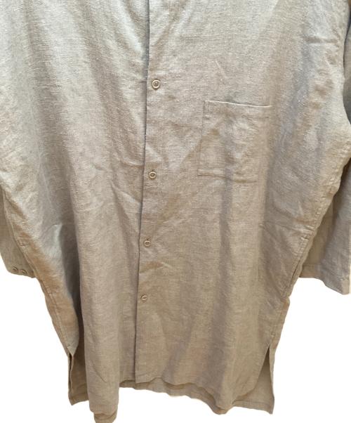 Y's（ワイズ）Y's (ワイズ) シャツ/LINEN WOOL SHIRT DREES/21-22AW アイボリー サイズ:SIZE Sの古着・服飾アイテム