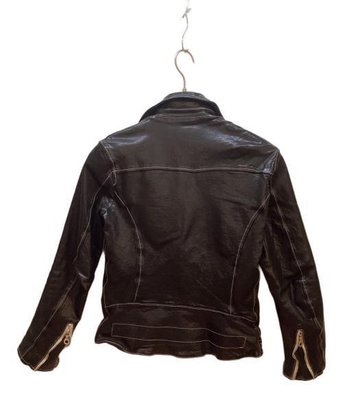 ISAMU KATAYAMA BACKLASH（イサムカタヤマ・バックラッシュ）ISAMU KATAYAMA BACKLASH (イサムカタヤマ・バックラッシュ) ダブルライダースジャケット ブラック サイズ:Ｓの古着・服飾アイテム