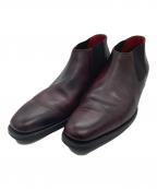 ENZO BONAFEエンツォボナフェ）の古着「サイドゴアシューズ」｜レッド