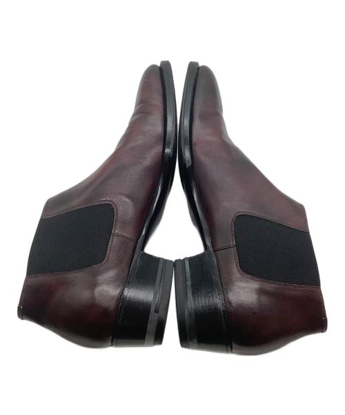 ENZO BONAFE（エンツォボナフェ）ENZO BONAFE (エンツォボナフェ) サイドゴアシューズ レッド サイズ:7 1/2の古着・服飾アイテム