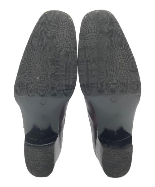 ENZO BONAFE（エンツォボナフェ）ENZO BONAFE (エンツォボナフェ) サイドゴアシューズ レッド サイズ:7 1/2の古着・服飾アイテム