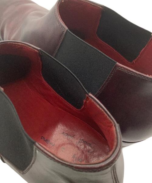 ENZO BONAFE（エンツォボナフェ）ENZO BONAFE (エンツォボナフェ) サイドゴアシューズ レッド サイズ:7 1/2の古着・服飾アイテム