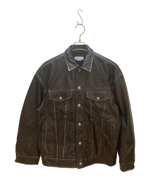 MAISON SPECIAL（メゾンスペシャル）MAISON SPECIAL (メゾンスペシャル) レザージャケット ブラックの古着・服飾アイテム