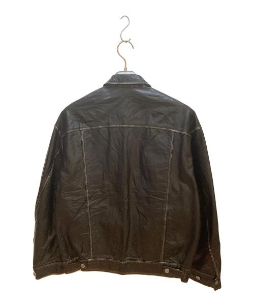 MAISON SPECIAL（メゾンスペシャル）MAISON SPECIAL (メゾンスペシャル) レザージャケット ブラックの古着・服飾アイテム