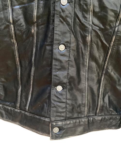 MAISON SPECIAL（メゾンスペシャル）MAISON SPECIAL (メゾンスペシャル) レザージャケット ブラックの古着・服飾アイテム