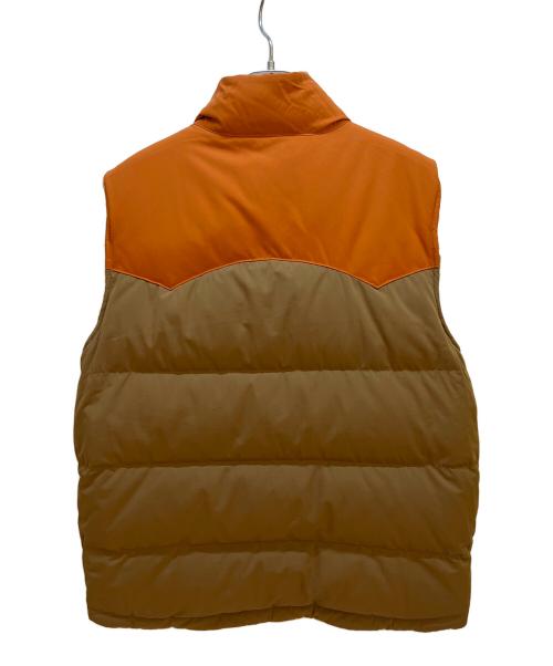 Patagonia（パタゴニア）Patagonia (パタゴニア) リバーシブルベスト ブラウン×オレンジ サイズ:Lの古着・服飾アイテム