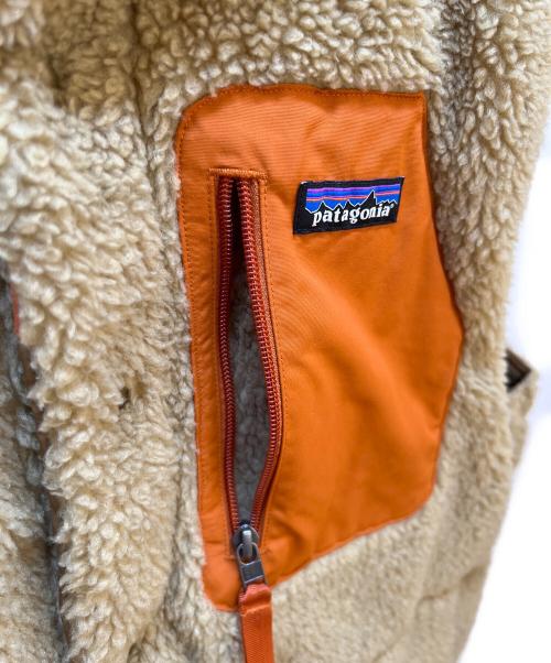 Patagonia（パタゴニア）Patagonia (パタゴニア) リバーシブルベスト ブラウン×オレンジ サイズ:Lの古着・服飾アイテム
