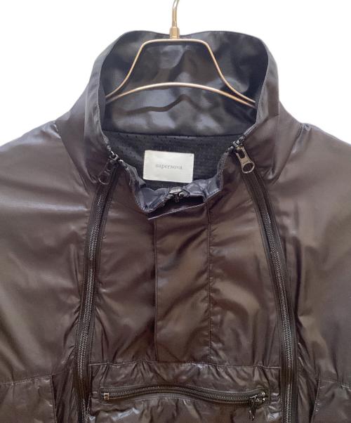 superNova（スーパーノヴァ）superNova (スーパーノヴァ) ナイロンジャケット ブラック サイズ:Mの古着・服飾アイテム