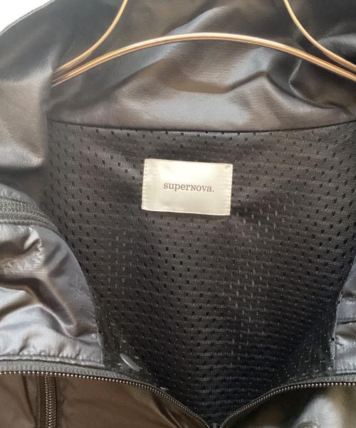 superNova（スーパーノヴァ）superNova (スーパーノヴァ) ナイロンジャケット ブラック サイズ:Mの古着・服飾アイテム