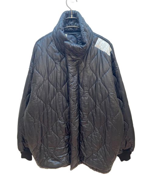 N.HOOLYWOOD（エヌ ハリウッド）N.HOOLYWOOD (エヌ ハリウッド) キルティング中綿ジャケット ブラック サイズ:Mの古着・服飾アイテム