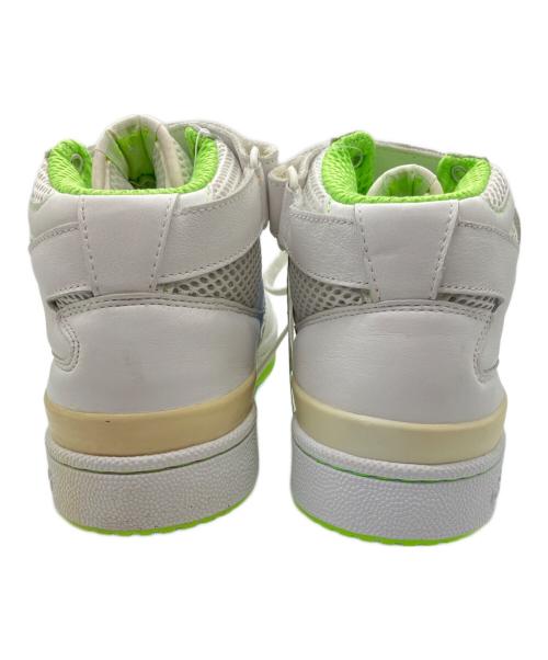 adidas（アディダス）adidas (アディダス) FRM MID BEACH ホワイト×グリーン サイズ:28cm 未使用品の古着・服飾アイテム