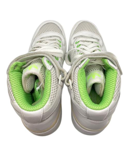 adidas（アディダス）adidas (アディダス) FRM MID BEACH ホワイト×グリーン サイズ:28cm 未使用品の古着・服飾アイテム