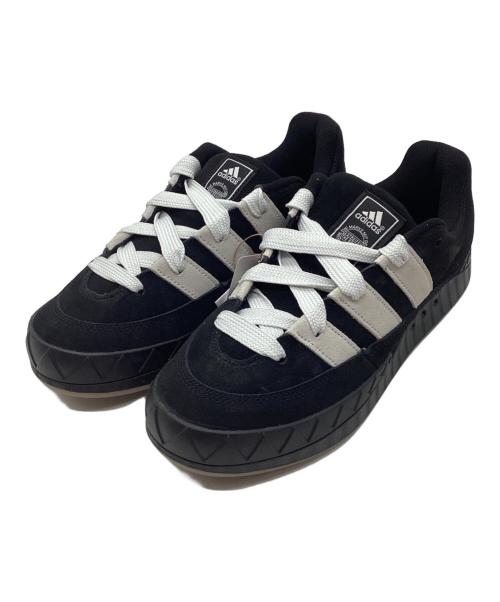 adidas（アディダス）adidas (アディダス) ローカットスニーカー ブラック×ホワイト サイズ:27.5 未使用品の古着・服飾アイテム