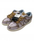 NIKEナイキ）の古着「SB DUNK LOW PRO PRM」｜ラベンダー×ブラウン