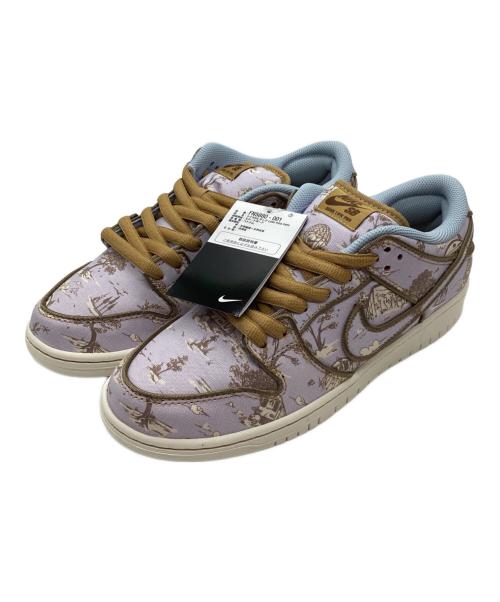 NIKE（ナイキ）NIKE (ナイキ) SB DUNK LOW PRO PRM ラベンダー×ブラウン サイズ:27.5cm 未使用品の古着・服飾アイテム