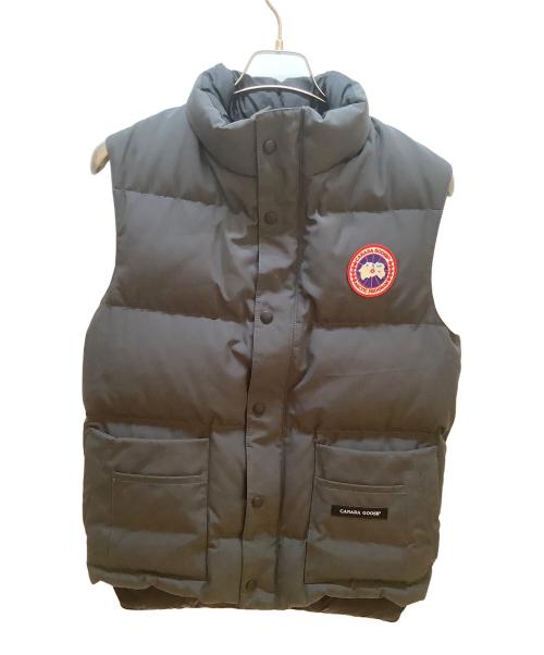 CANADA GOOSE（カナダグース）CANADA GOOSE (カナダグース) ダウンベスト グレー サイズ:XSの古着・服飾アイテム