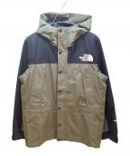 THE NORTH FACEザ ノース フェイス）の古着「マウンテンパーカー」｜カーキ×ブラック