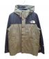 THE NORTH FACE（ザ ノース フェイス）の古着「マウンテンパーカー」｜カーキ×ブラック