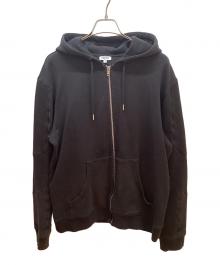 KENZO（ケンゾー）の古着「ジップパーカー」｜ブラック