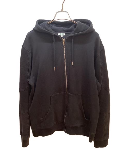 KENZO（ケンゾー）KENZO (ケンゾー) ジップパーカー ブラック サイズ:Lの古着・服飾アイテム
