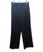 AURALEEオーラリー）の古着「WOOL MAX SERGE SLACKS」｜ブラック