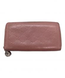 GUCCI（グッチ）の古着「長財布」｜ピンク