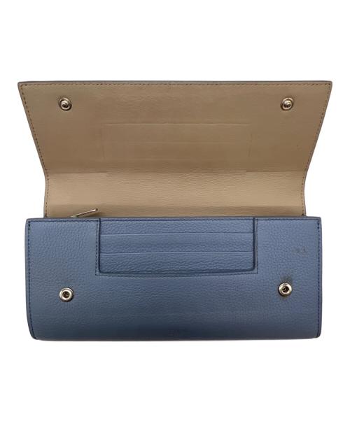 CELINE（セリーヌ）CELINE (セリーヌ) 長財布 スカイブルーの古着・服飾アイテム