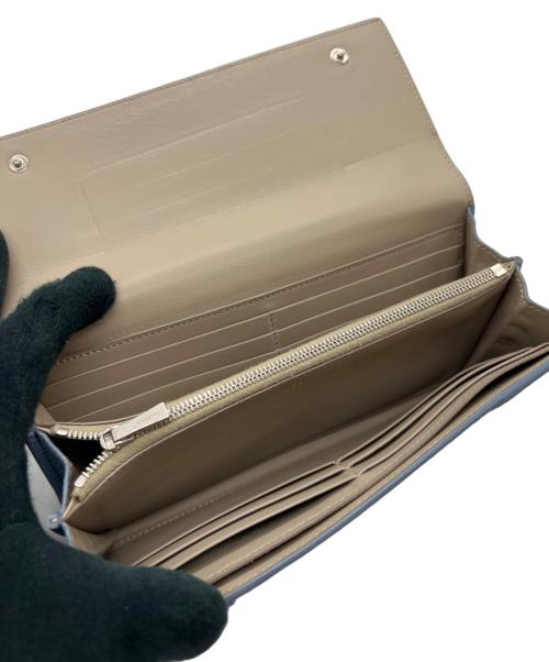 CELINE（セリーヌ）CELINE (セリーヌ) 長財布 スカイブルーの古着・服飾アイテム