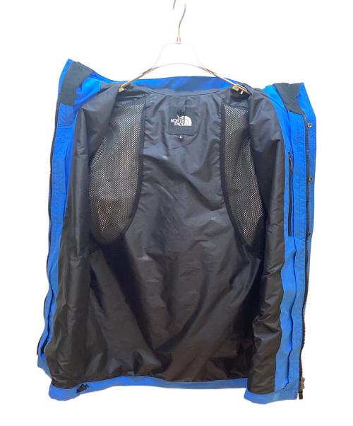 THE NORTH FACE（ザ ノース フェイス）THE NORTH FACE (ザ ノース フェイス) マウンテンジャケット ブルー×ブラック サイズ:Lの古着・服飾アイテム