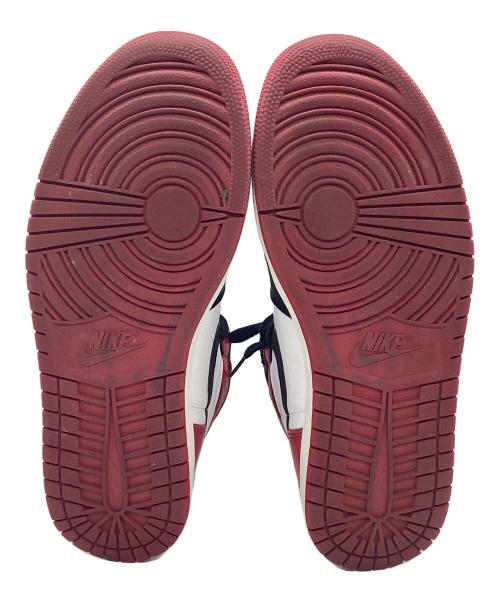 NIKE（ナイキ）NIKE (ナイキ) Air Jordan 1 Retro High OG ブラックトゥ レッド×ブラック サイズ:27cmの古着・服飾アイテム