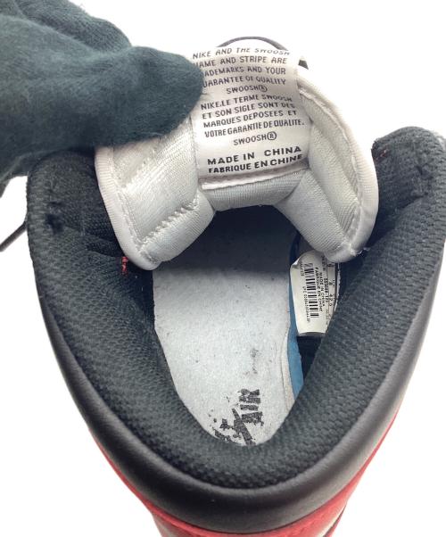 NIKE（ナイキ）NIKE (ナイキ) Air Jordan 1 Retro High OG ブラックトゥ レッド×ブラック サイズ:27cmの古着・服飾アイテム