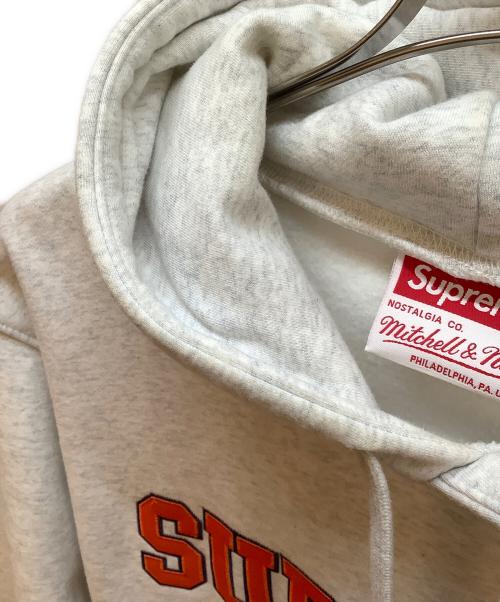 SUPREME（シュプリーム）SUPREME (シュプリーム) MITCHELL & NESS (ミッチェルアンドネス) パーカー グレー サイズ:Mの古着・服飾アイテム