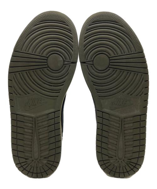 NIKE（ナイキ）NIKE (ナイキ) TRAVIS SCOTT (トラヴィス・スコット) スニーカー グリーン×アイボリー サイズ:27cmの古着・服飾アイテム