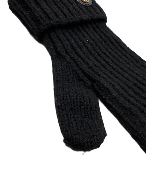GUCCI（グッチ）GUCCI (グッチ) 手袋/カシミヤ ブラックの古着・服飾アイテム