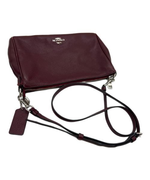 COACH（コーチ）COACH (コーチ) ショルダーバッグ ボルドーの古着・服飾アイテム