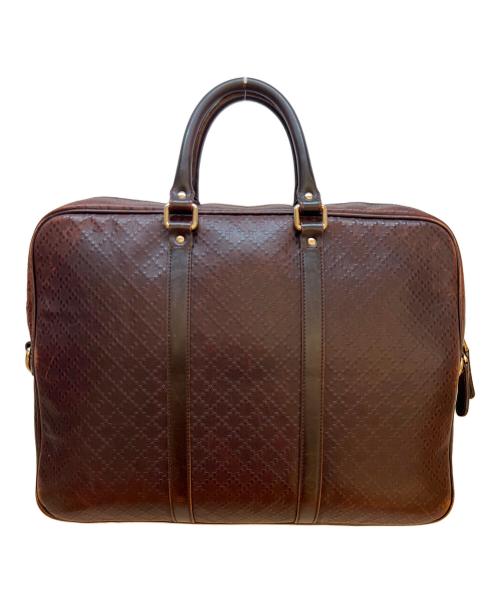 GUCCI（グッチ）GUCCI (グッチ) ブリーフケース ブラウンの古着・服飾アイテム