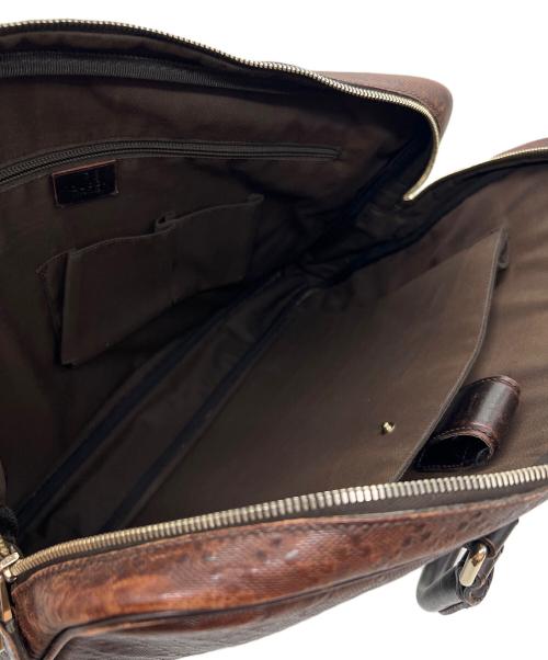 GUCCI（グッチ）GUCCI (グッチ) ブリーフケース ブラウンの古着・服飾アイテム