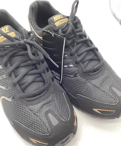 NIKE（ナイキ）NIKE (ナイキ) AIRMAX TORCH 4　002BLK/M GOLD ブラック×ゴールド サイズ:28.5ｃｍ 未使用品の古着・服飾アイテム
