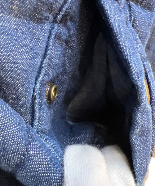 POLO RALPH LAUREN（ポロ・ラルフローレン）POLO RALPH LAUREN (ポロ・ラルフローレン) デニムMA-1ジャケット インディゴ サイズ:XSの古着・服飾アイテム