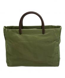 PRADA（プラダ）の古着「ハンドバッグ」｜グリーン